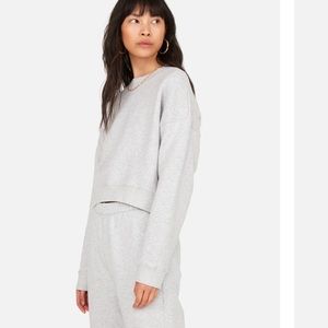 Mate the label cropped crew neck